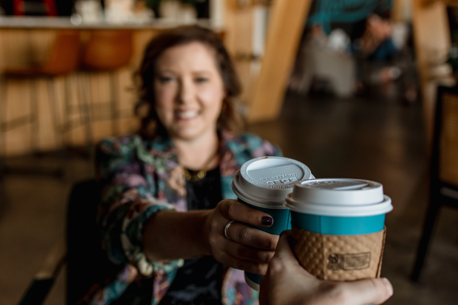 a photo of a coffee cup